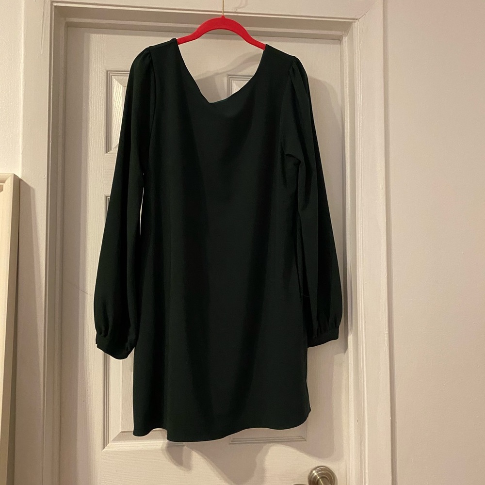 Lulu’s Shift Dress- Dark Green